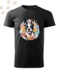 Boston Terrier (04) mintás Férfi-unisex póló - Több színben