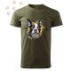 Boston Terrier (06) mintás Férfi-unisex póló - Több színben