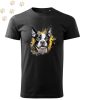 Boston Terrier (06) mintás Férfi-unisex póló - Több színben