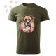 Boxer (06) mintás Férfi-unisex póló - Több színben