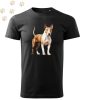 Bullterrier (01) mintás Férfi-unisex póló - Több színben