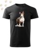 Bullterrier (02) mintás Férfi-unisex póló - Több színben