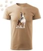 Bullterrier (02) mintás Férfi-unisex póló - Több színben