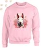 Bullterrier (03) mintás kereknyakú pulóver - Több színben