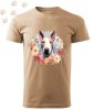 Bullterrier (04) mintás Férfi-unisex póló - Több színben