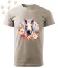 Bullterrier (04) mintás Férfi-unisex póló - Több színben