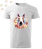 Bullterrier (04) mintás Férfi-unisex póló - Több színben