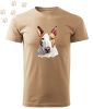 Bullterrier (06) mintás Férfi-unisex póló - Több színben