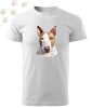 Bullterrier (06) mintás Férfi-unisex póló - Több színben