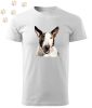 Bullterrier (07) mintás Férfi-unisex póló - Több színben