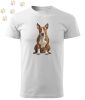 Bullterrier (10) mintás Férfi-unisex póló - Több színben