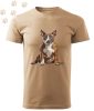 Bullterrier (11) mintás Férfi-unisex póló - Több színben