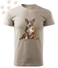 Bullterrier (11) mintás Férfi-unisex póló - Több színben