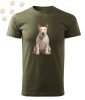 Bullterrier (12) mintás Férfi-unisex póló - Több színben