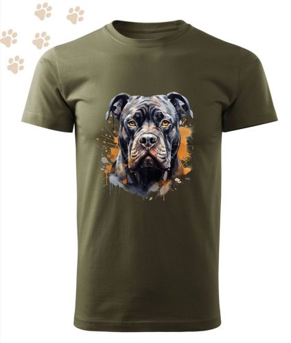 Cane Corso (01) mintás Férfi-unisex póló - Több színben