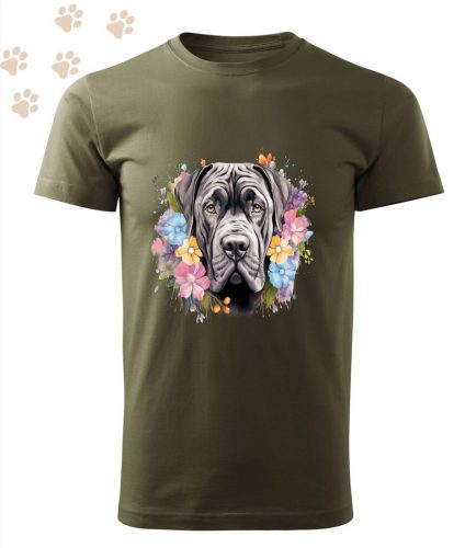 Cane Corso (02) mintás Férfi-unisex póló - Több színben