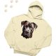 Cane Corso (06) mintás kapucnis pulóver - Több színben