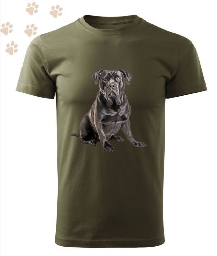 Cane Corso (12) mintás Férfi-unisex póló - Több színben