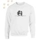 Cavalier King (1) vonalmintás kereknyakú pulóver - Több színben