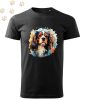 Cavalier King Charles Spániel (03) mintás Férfi-unisex póló - Több színben