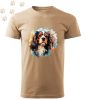 Cavalier King Charles Spániel (03) mintás Férfi-unisex póló - Több színben