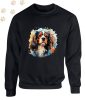 Cavalier King Charles Spániel (03) mintás kereknyakú pulóver - Több színben