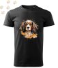 Cavalier King Charles Spániel (05) mintás Férfi-unisex póló - Több színben