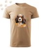 Cavalier King Charles Spániel (05) mintás Férfi-unisex póló - Több színben