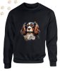 Cavalier King Charles Spániel (06) mintás kereknyakú pulóver - Több színben