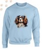 Cavalier King Charles Spániel (06) mintás kereknyakú pulóver - Több színben