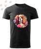 Cavalier King Charles Spániel (07) mintás Férfi-unisex póló - Több színben