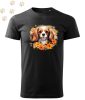 Cavalier king Charles Spániel (08) mintás Férfi-unisex póló - Több színben