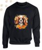 Cavalier King Charles Spániel (08) mintás kereknyakú pulóver - Több színben