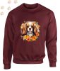 Cavalier King Charles Spániel (08) mintás kereknyakú pulóver - Több színben