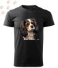 Cavalier King Charles Spániel (10) mintás Férfi-unisex póló - Több színben