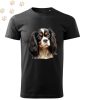 Cavalier King Charles Spániel (11) mintás Férfi-unisex póló - Több színben