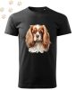 Cavalier King Charles Spániel (13) mintás Férfi-unisex póló - Több színben