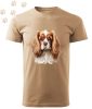 Cavalier King Charles Spániel (13) mintás Férfi-unisex póló - Több színben