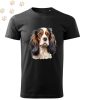 Cavalier King Charles Spániel (14) mintás Férfi-unisex póló - Több színben