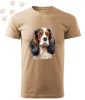 Cavalier King Charles Spániel (14) mintás Férfi-unisex póló - Több színben