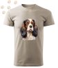 Cavalier King Charles Spániel (14) mintás Férfi-unisex póló - Több színben