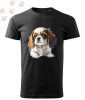 Cavalier King Charles Spániel (19) mintás Férfi-unisex póló - Több színben