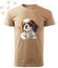 Cavalier King Charles Spániel (19) mintás Férfi-unisex póló - Több színben