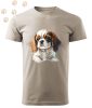 Cavalier King Charles Spániel (19) mintás Férfi-unisex póló - Több színben