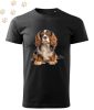 Cavalier King Charles Spániel (23) mintás Férfi-unisex póló - Több színben