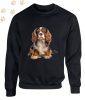 Cavalier King Charles Spániel (23) mintás kereknyakú pulóver - Több színben