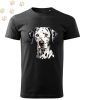 Dalmata (09) mintás Férfi-unisex póló - Több színben