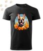 Francia Bulldog (07) mintás Férfi-unisex póló - Több színben