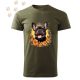 Francia Bulldog (09) mintás Férfi-unisex póló - Több színben