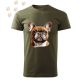 Francia Bulldog (23) mintás Férfi-unisex póló - Több színben